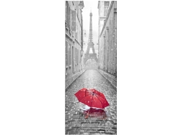 Adesivos Parede 3d Adesivo Pvc Prova Portas Vidros Decoração Diy Quarto Papel Removível Torre Eiffel À D Água GOKOCO