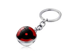 Gantungan Kunci Anime Naruto Sharingan Aksesori Gantungan Kunci Tas Mobil Liontin Gantungan Kunci