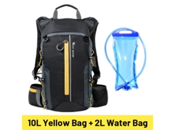Mochila De Bicicleta Respirável West Biking 10l, À Prova Dágua, Ultraleve, Dobrável, Para Escalada, Viagem E Caminhada Slowmoose