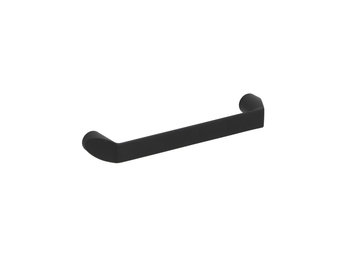 Conjunto de 25 Puxadores HARDWAREXCHANGE em Zamac com 96mm de distância entre eixos, verniz preto mate