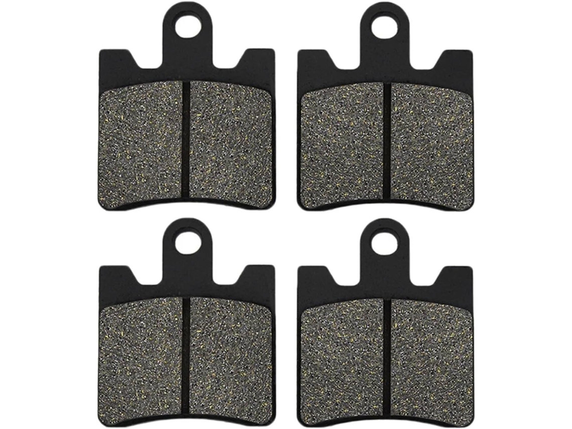 Pastilhas de Freio Universais Dianteiras e Traseiras para Motocicletas An250 Materiais Avançados: Fabricadas