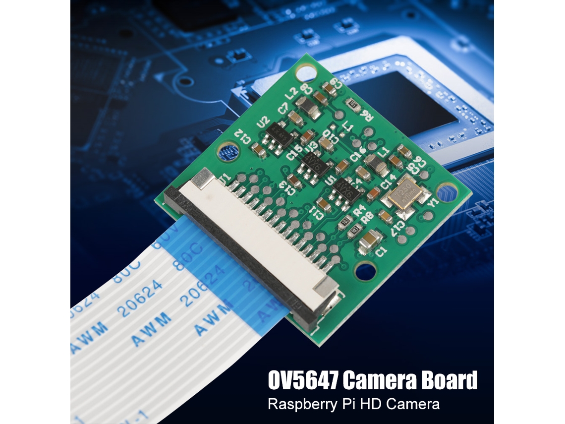 2 Pcs Módulo Câmera Ov5647 com Lente 5m para Raspberry Pi
