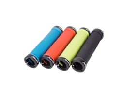 Lurelia Manoplas De Guidão Para Mtb/btt/bicicleta Dobrável Liga De Alumínio Borracha 13 Cm 2,2 Cm 100 G Antiderrapante Absorção De Impactos Macio Leve