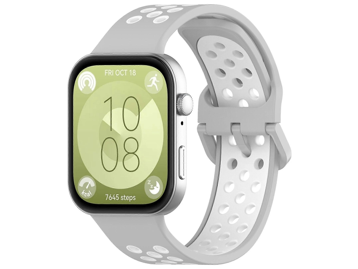 Pulseira Esportiva De Silicone Bicolor Xdfind Para Huawei Watch Fit 4 Pro / Fit 4 / Fit 3