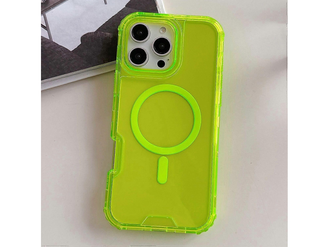 Capa Traseira Removível Para Iphone 16 Pro Max Compatível Com Magsafe Tpu Pc