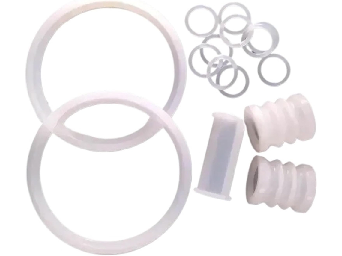 Kit Com 15 Peças De Juntas E Anéis Vedação Silicone | Compatível Máquinas Sorvete Expresso Vevor Ykf Para Lojas