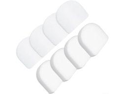 Kit Com 4 Filtros De Espuma E Feltro Reposição Para Aspirador Pó