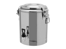 Dispensador De Bebidas, Aço Inoxidável, Isolado Para Bebidas Quentes E Frias, Com Torneira