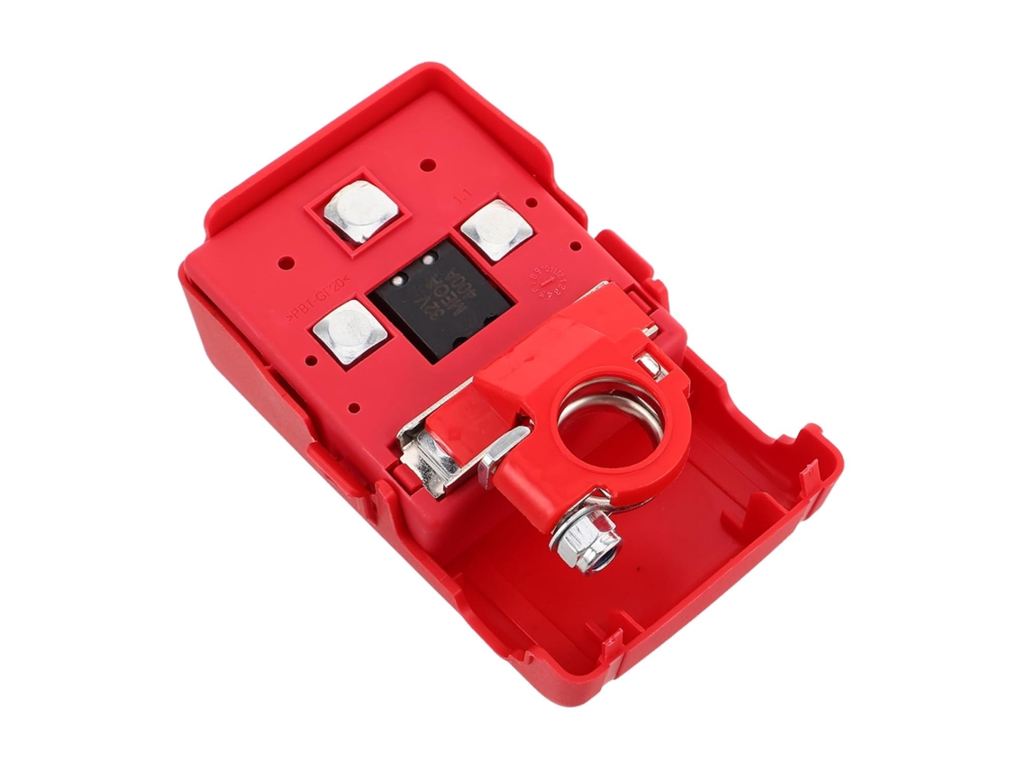 Kit de ferramentas para conectar terminais de bateria de carro, adaptadores de conectores e ferramentas para veículos.