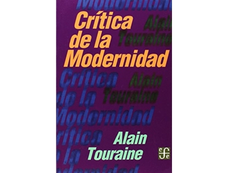 Livro Critica De La Modernidad De Alain Touraine (espanhol)