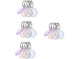 Conjunto de 4 Capas de Tpu Seguras e Leves com Estojo para Rastreador X ring. SFUSHOS