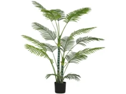 Palmeira Artificial de 170 cm com Vaso e Folhas, Decorativa Sini Tech Store