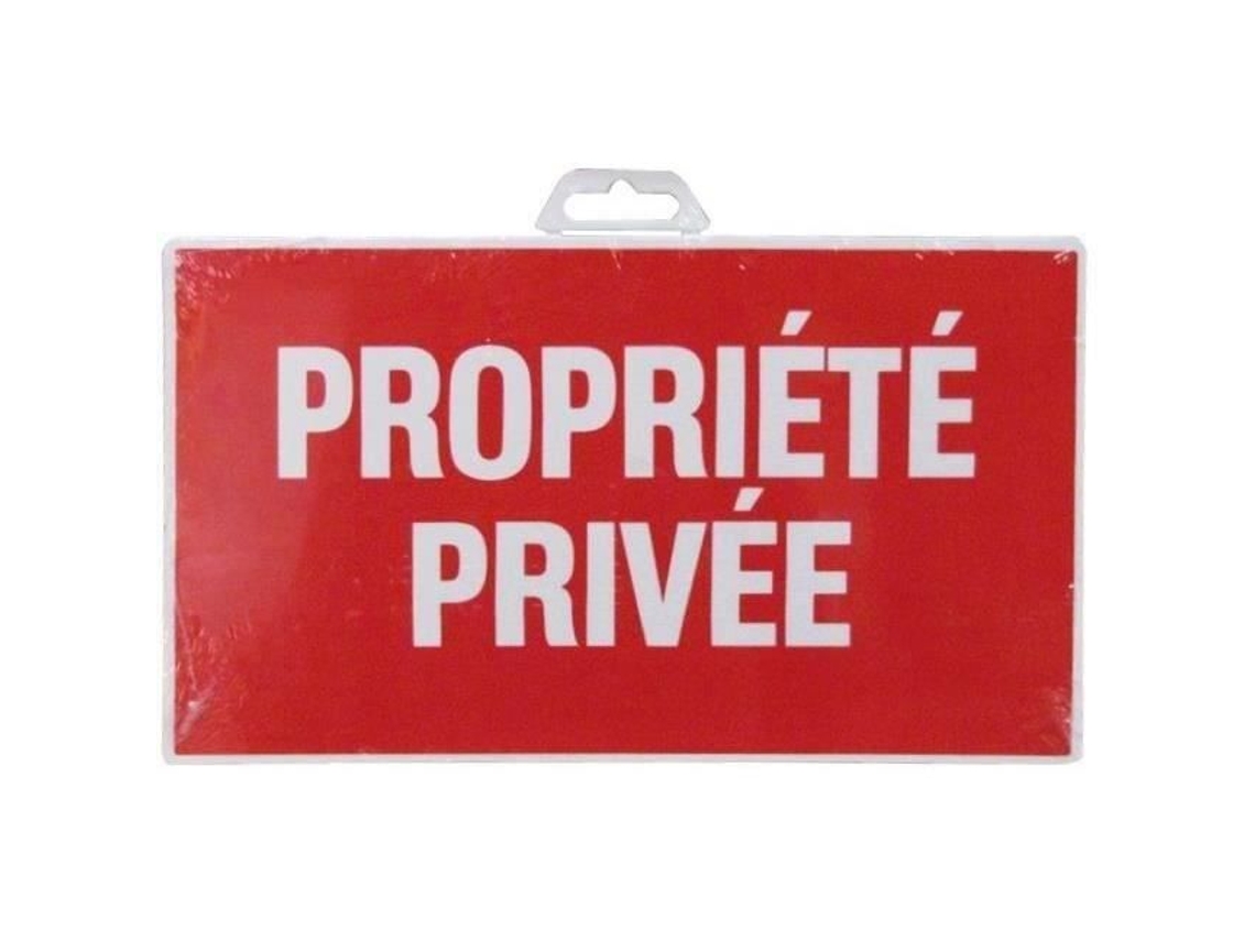 Placa De Propriedade Privada 330x200 Mm Novap