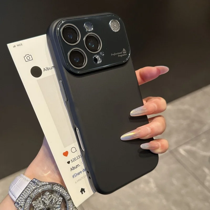 Capa De Celular Em Silicone Líquido Macio (preta) Para Iphone 13 Pro Max, Cor Sólida E Resistente A Impactos.