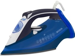 Ferro a Vapor BECKEN BSI3860 (Jato vapor: 120 g/min - Base: Cerâmica - 3000 W)