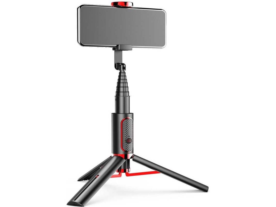 Selfie-Stick OSMTECH OTH-AB202 BluetoothABS PC Smartphone Preto