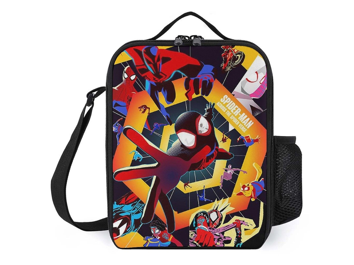 Lancheira do Homem-Aranha para meninas e meninos, Gadgets do Homem-Aranha para crianças, Material escolar, Lancheira térmica Aquaforge