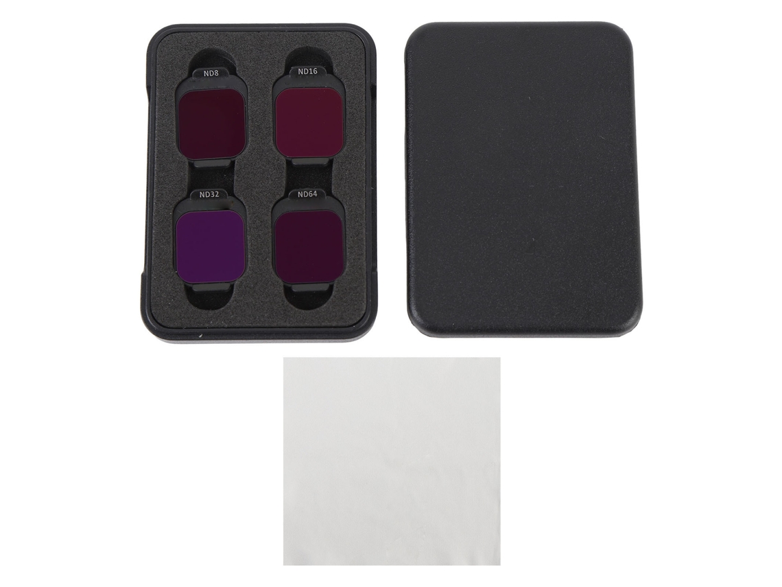 Set De Filtros Nd Para Drone Flip Nd8 Nd16 Nd32 Nd64 3-6 Stops Multicapa Reducción De Luz Colores Mejorados