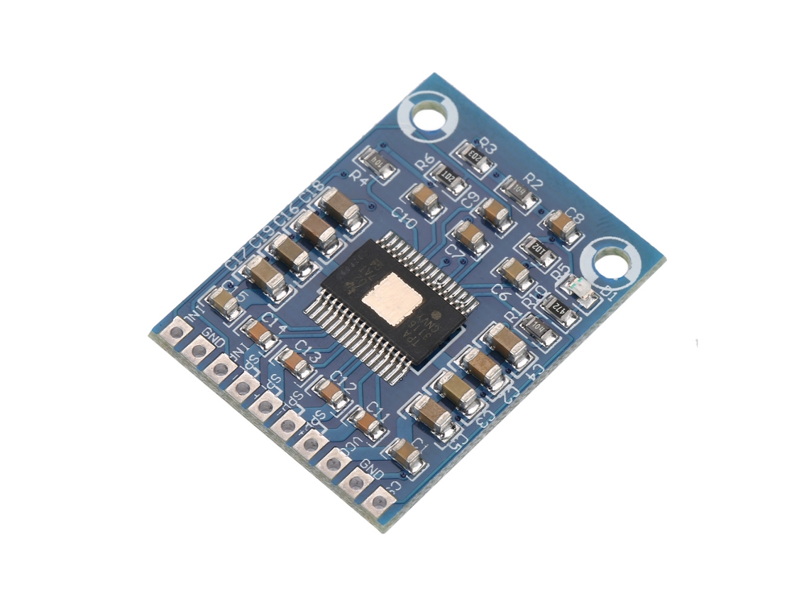 Placa Amplificadora Digital TPA3116D2 de 2 Canais 50w+50w para Carro | S/MARCA