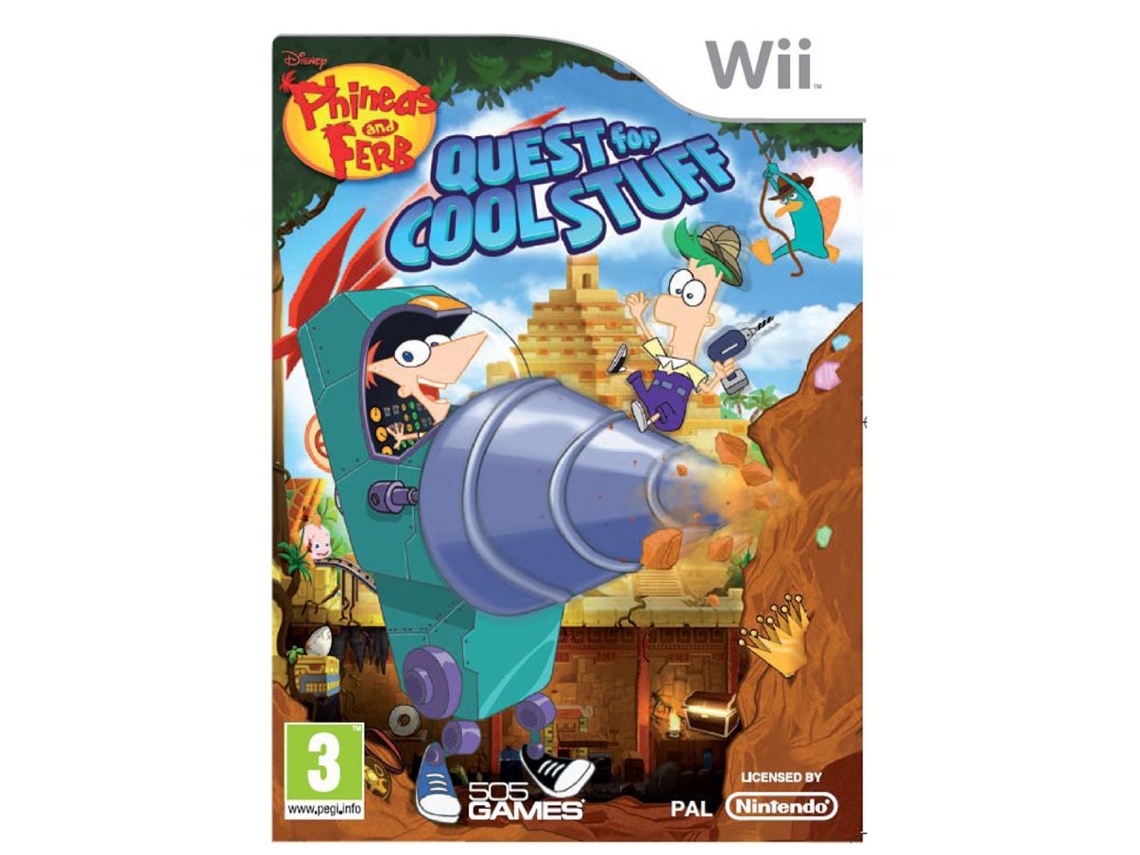 Jogo Nintendo Wii Phineas & Ferb: Quest for Cool Stuff