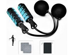 Corda De Pular Sem Fio, Corda De Pular Sem Para Fitness, Salto De Velocidade Com Munhequeiras Esportivas, Para