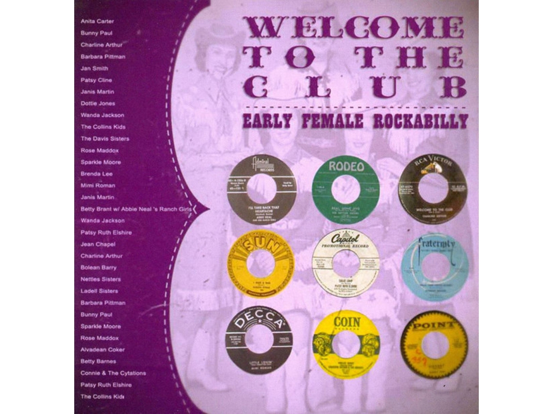 CD Welcome To The Club - Early Female Rockabilly