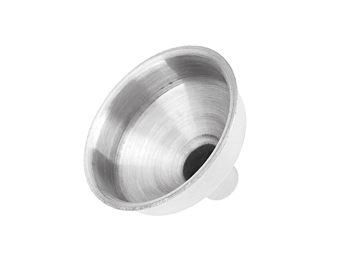 Funil Healifty De 6 Polegadas Em Aço Inoxidável Para Jarras E Garrafas Térmicas, Durável E Útil, Tamanho Compacto Ideal