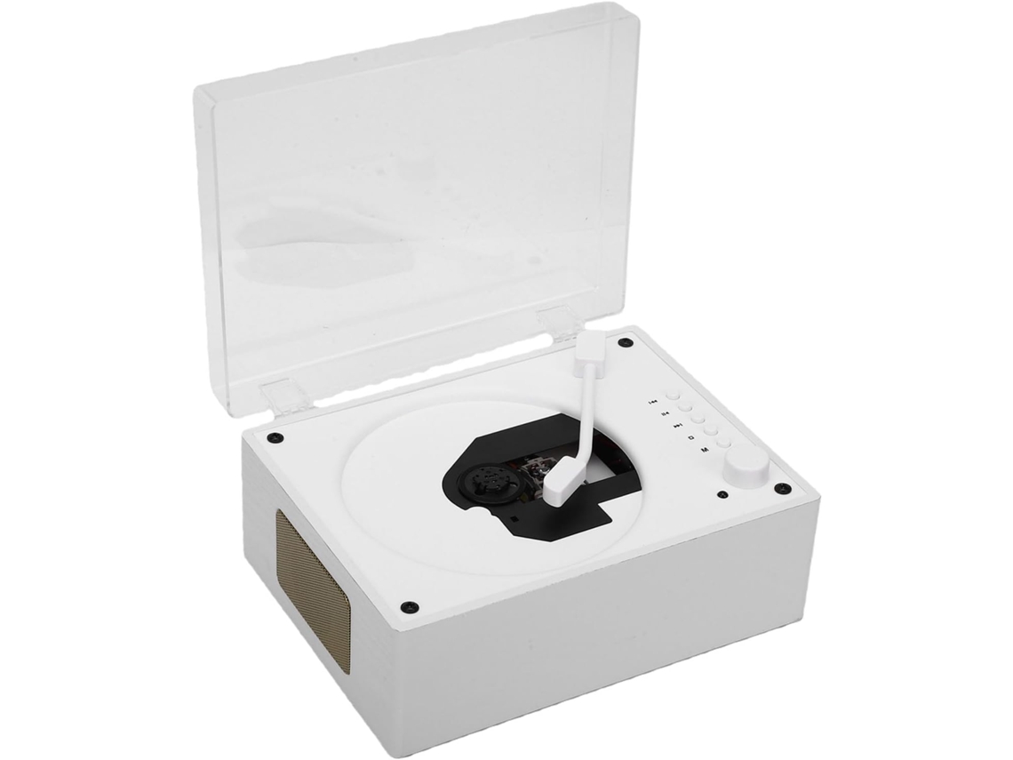 Cd Player Portátil Sxhlseller, Bluetooth 5.1 Sem Fio Com Entrada Usb E Aux, Compátivel Com Cds Mp3 E Wma