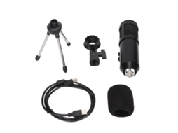 Microfone Usb LAXISCREED 192khz/24bit com Tripé