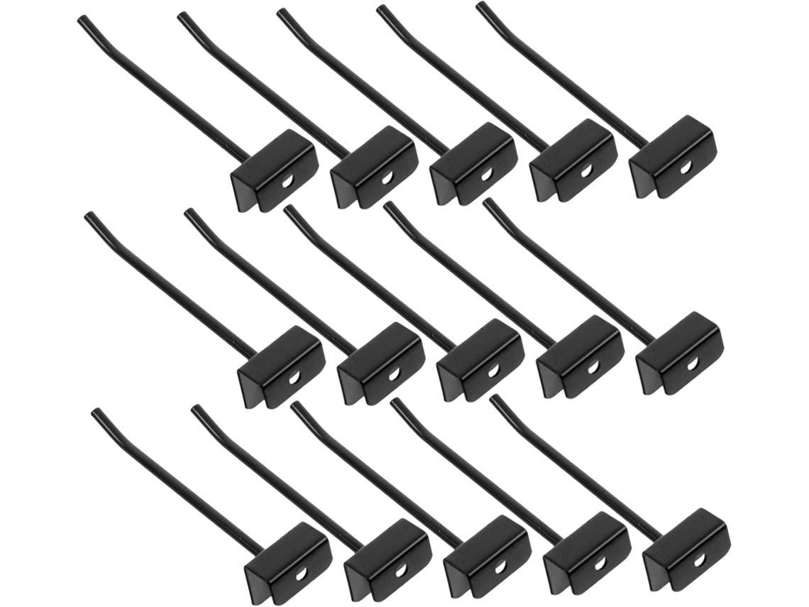 Conjunto De 48 Ganchos Metálicos Para Painéis, Ideais Exposição Produt
