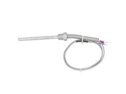 Sonda Termopar Tipo K, 0‑400℃, 3/8 Npt, Aço Inoxidável, 1m