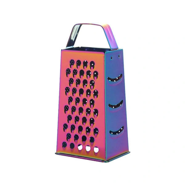 Ralador De Queijo Em Aço Inoxidável, Ralador Manual Para Legumes, Alho E Queijo, Design Ergonômico Para Uso Seguro E Confortável Na Cozinha