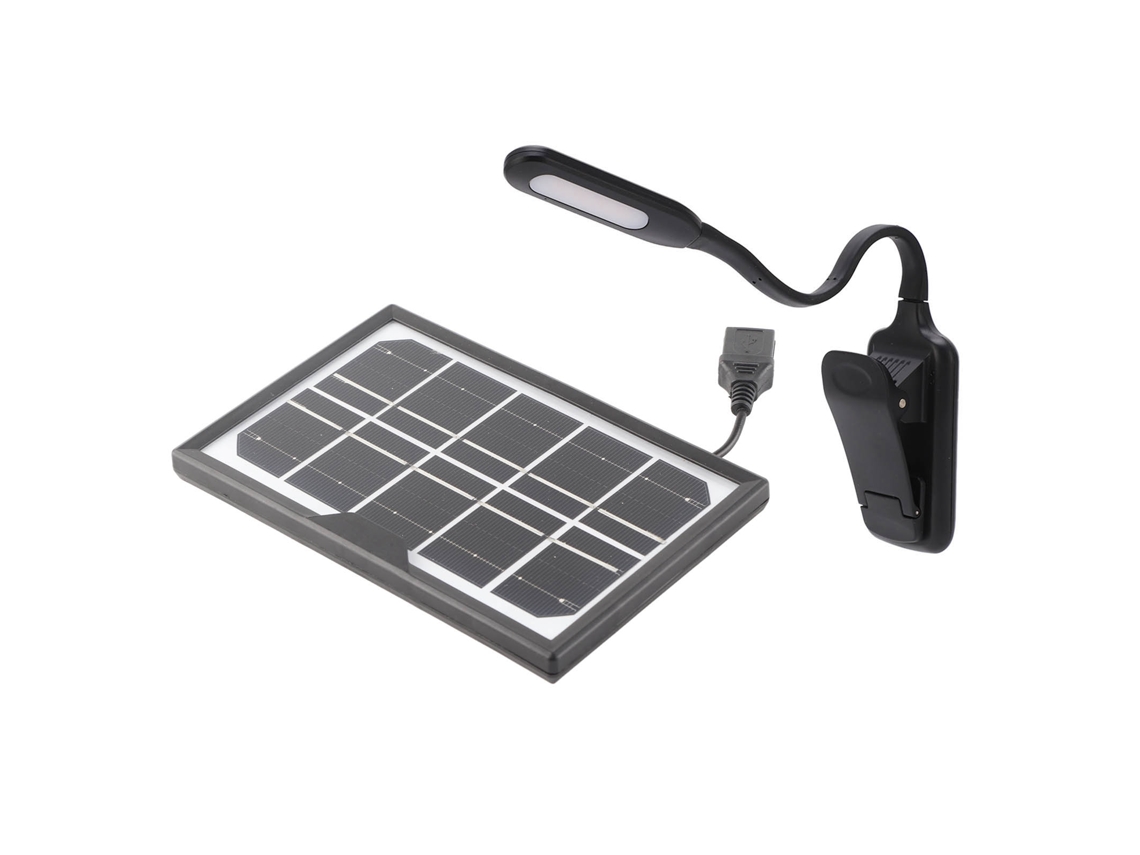 Lampa De Braço Solar Laxiscreed Recarregável E Ajustável Para Iluminação Eficiente