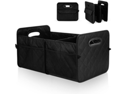 Organizador De Porta-malas De Carro Oxford Resistente, Dividido E Portátil Para Armazenamento.