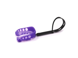 Protetor Bucal Business, Esportivo, Cinta Eva, para Boxe, Futebol, Hóquei, Roxo | S/MARCA