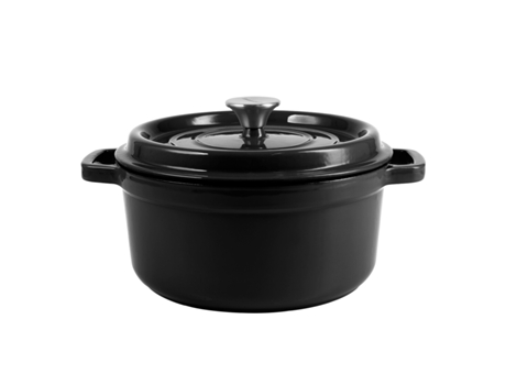 Caçarola VINTAGE CUISINE BY COOKING 2,2L (22cm - Ferro - Preto)