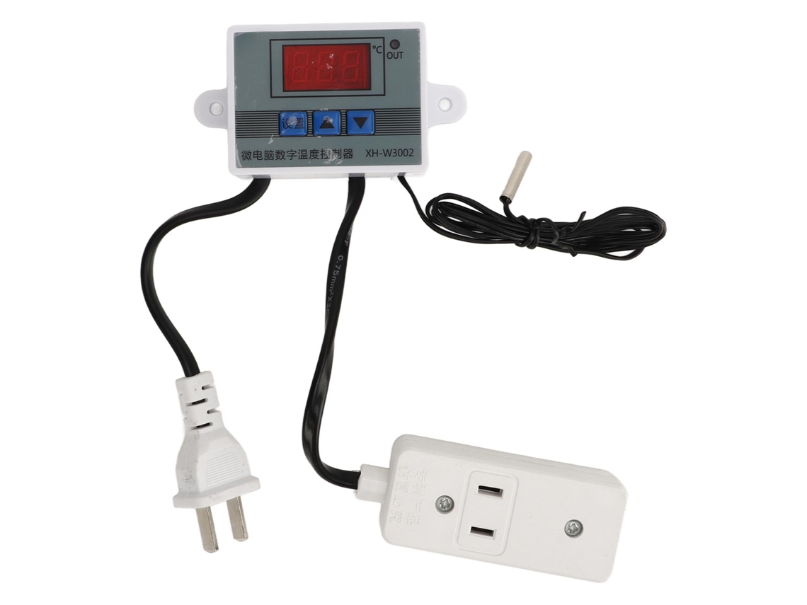 Controlador De Temperatura Digital Termostato Switch 1500w Alta Precisão 0.1℃