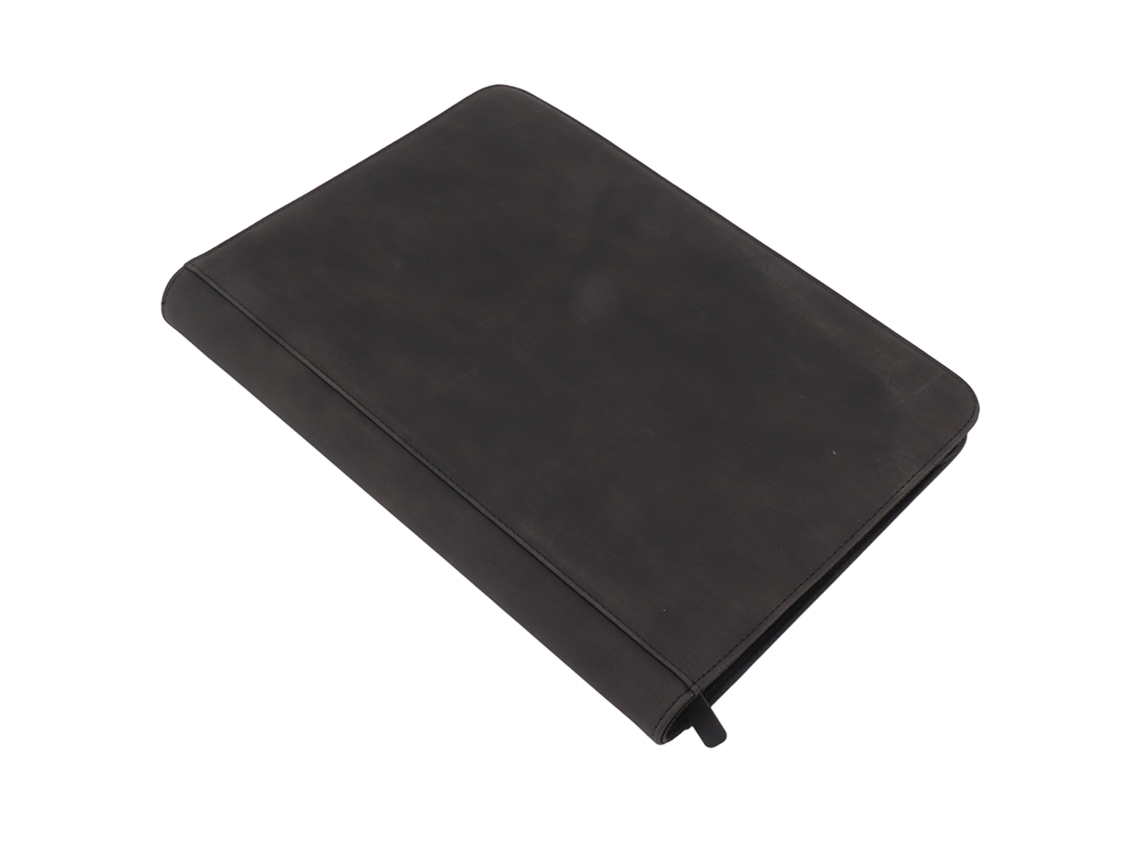 Vlrla-carpeta De Cartões Com Capas 9 Bolsos Para Coleção De 360 Cartões, Fecho De Zíper, Álbum Preto
