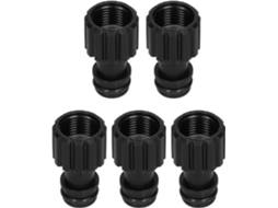 Conector De Niple G3/8, Adaptador Torneira Plástico Resistente Para