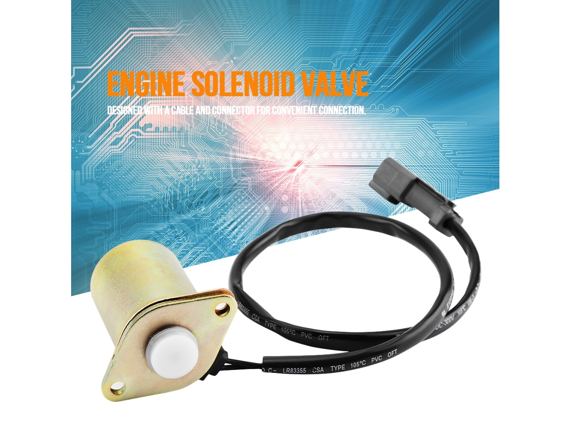 Válvula Solenoide Rotativa Laxiscreed 6d102 Para Excavadoras E Máquinas Pesadas