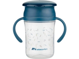 Vaso de aprendizaje Bebeconfort Memphis Blue 360º antifugas de 280 ml