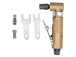 Ferramenta De Lixamento Pneumática De Canto Reto Air Die Grinder 1/4 Polegada 20000rpm, Kit Com Plugue Eu