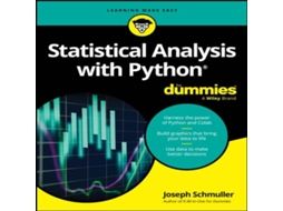 Livro Statistical Analysis with Python For Dummies de Joseph Schmuller (Inglês)
