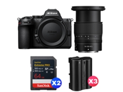 Z5 Ii + 14 30mm F/4 S + 2 Sandisk 64gb Extreme Pro Uhs ii Sdxc + 3 Nikon En el15c + Ebook “20 Dicas para Fotos Que Impressionam” NIKON