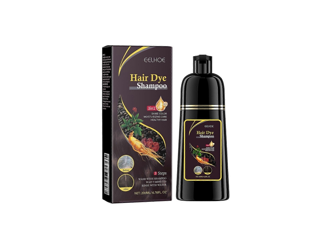 Shampoo Herbal Essence Para Cabelos Castanhos Com Ginseng E Ganoderma Para Retenção Da Cor E Hidratação Profunda
