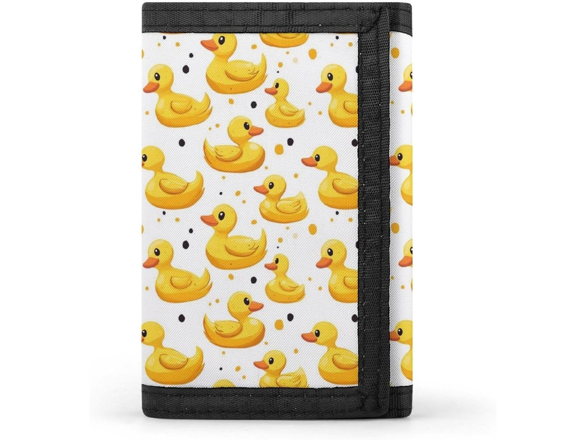 Carteira Masculina com Estampa de Pato em Design Elegante