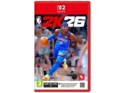 Jogo Nintendo Switch 2 NBA 2K26 (Código de Descarga na Caixa)