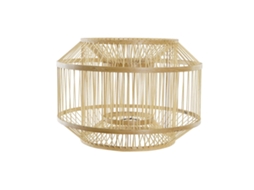 Abajur DKD HOME DECOR (Bambú - Multicor)