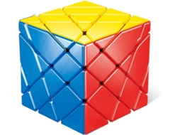 Cubo Mágico 4x4 Com Eixos, De Velocidade Sem Adesivos Peixe 4x4x4