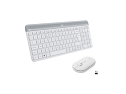 Lurelia Logitech Conjunto De Teclado E Mouse Sem Fio Mk470 Azerty